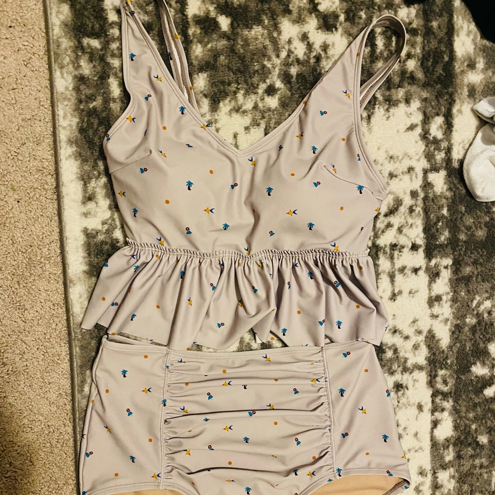 Kortnie Jean 2 piece swimsuit